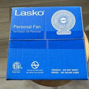Lasko 6 in personal fan brand new in the box